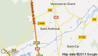 Plan de Saint-Ambreuil