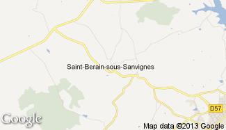 Plan de Saint-Berain-sous-Sanvignes