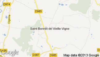 Plan de Saint-Bonnet-de-Vieille-Vigne