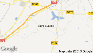 Plan de Saint-Eusèbe