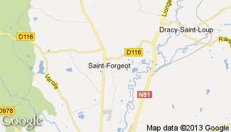 Plan de Saint-Forgeot