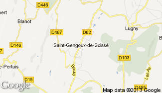 Plan de Saint-Gengoux-de-Scissé