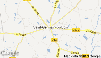 Plan de Saint-Germain-du-Bois