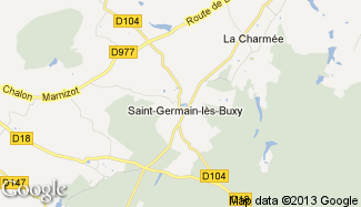 Plan de Saint-Germain-lès-Buxy