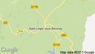 Plan de Saint-Léger-sous-Beuvray