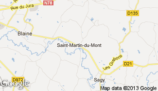 Plan de Saint-Martin-du-Mont
