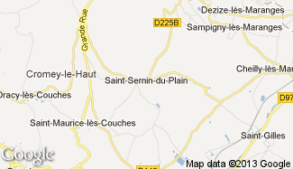 Plan de Saint-Sernin-du-Plain