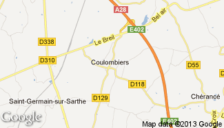 Plan de Coulombiers