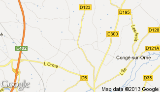 Plan de Lucé-sous-Ballon