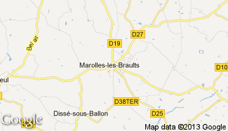 Plan de Marolles-les-Braults