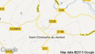 Plan de Moitron-sur-Sarthe