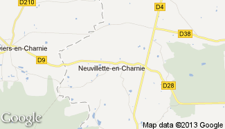 Plan de Neuvillette-en-Charnie