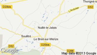 Plan de Nuillé-le-Jalais