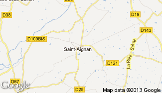 Plan de Saint-Aignan
