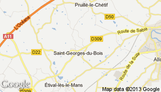 Plan de Saint-Georges-du-Bois