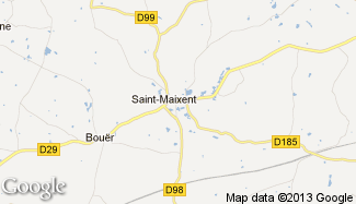 Plan de Saint-Maixent