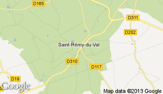 Plan de Saint-Rémy-du-Val