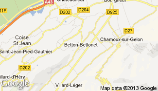 Plan de Betton-Bettonet