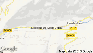 Plan de Lanslebourg-Mont-Cenis