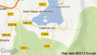 Plan de Lépin-le-Lac