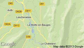 Plan de La Motte-en-Bauges