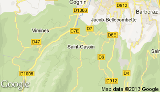 Plan de Saint-Cassin