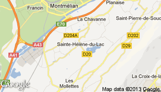 Plan de Sainte-Hélène-du-Lac