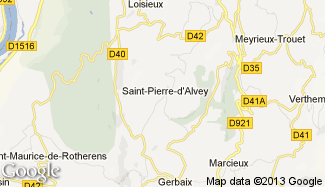 Plan de Saint-Pierre-d'Alvey