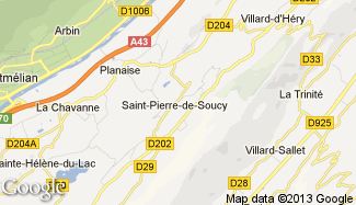 Plan de Saint-Pierre-de-Soucy