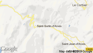 Plan de Saint-Sorlin-d'Arves