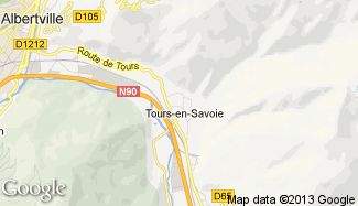 Plan de Tours-en-Savoie