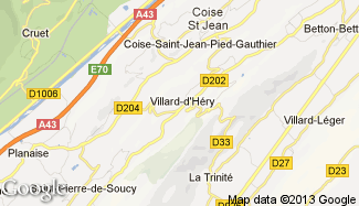 Plan de Villard-d'Héry