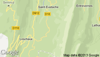 Plan de La Chapelle-Saint-Maurice