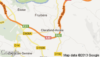 Plan de Clarafond-Arcine