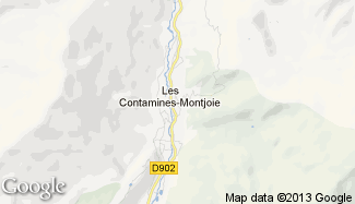 Plan de Les Contamines-Montjoie