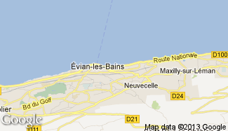 Plan de Évian-les-Bains