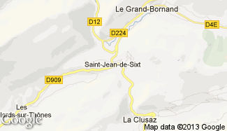 Plan de Saint-Jean-de-Sixt