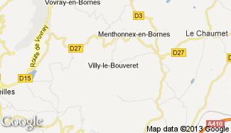 Plan de Villy-le-Bouveret