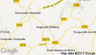 Plan de Angerville-Bailleul