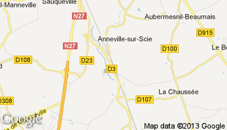 Plan de Anneville-sur-Scie