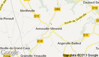 Plan de Annouville-Vilmesnil