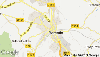 Plan de Barentin