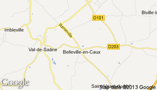 Plan de Belleville-en-Caux