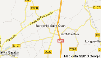 Plan de Bertreville-Saint-Ouen