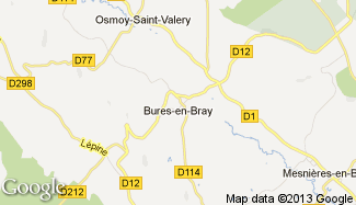 Plan de Bures-en-Bray