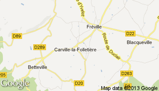 Plan de Carville-la-Folletière