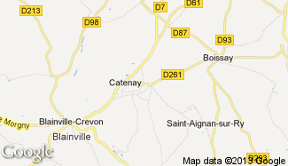 Plan de Catenay