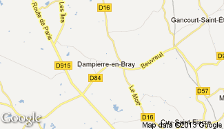 Plan de Dampierre-en-Bray