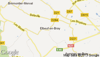 Plan de Elbeuf-en-Bray