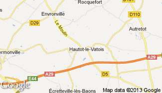 Plan de Hautot-le-Vatois